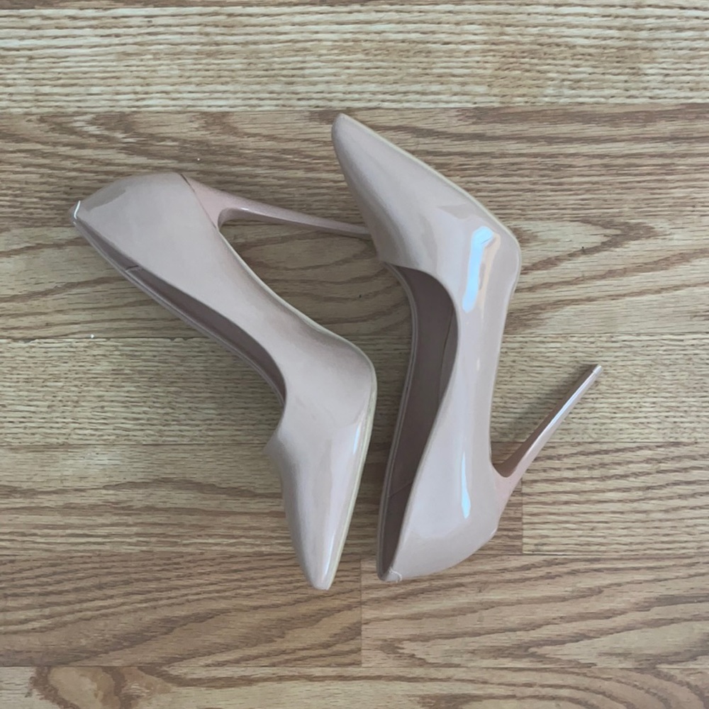Blush Pink Pointed Stilettos